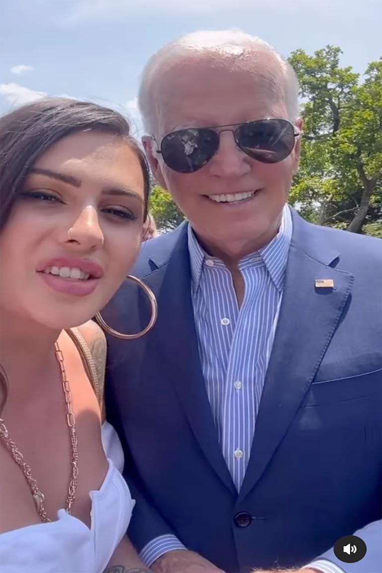 Rose Montoya: Trans Influencer Goes Topless at White House