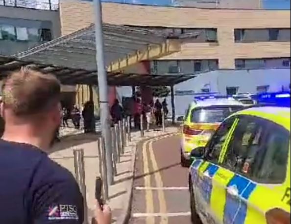 Armed Police Respond to London Hospital Following Stabbing